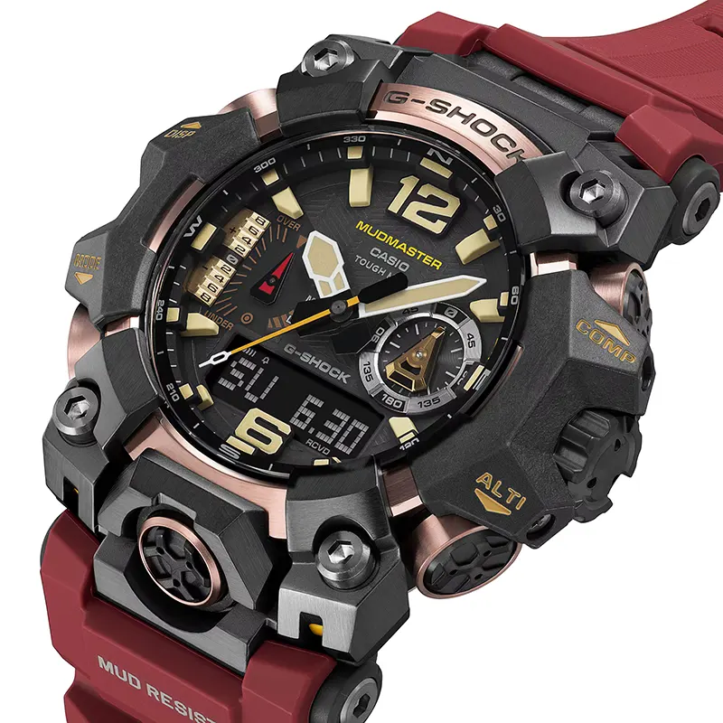 Casio G-Shock Master Of G-Land Solar Sunrise-Sunset Display Men's Watch- GWG-B1000-1A4